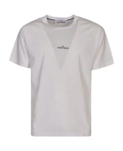 Stone Island Logo Detail T-shirt