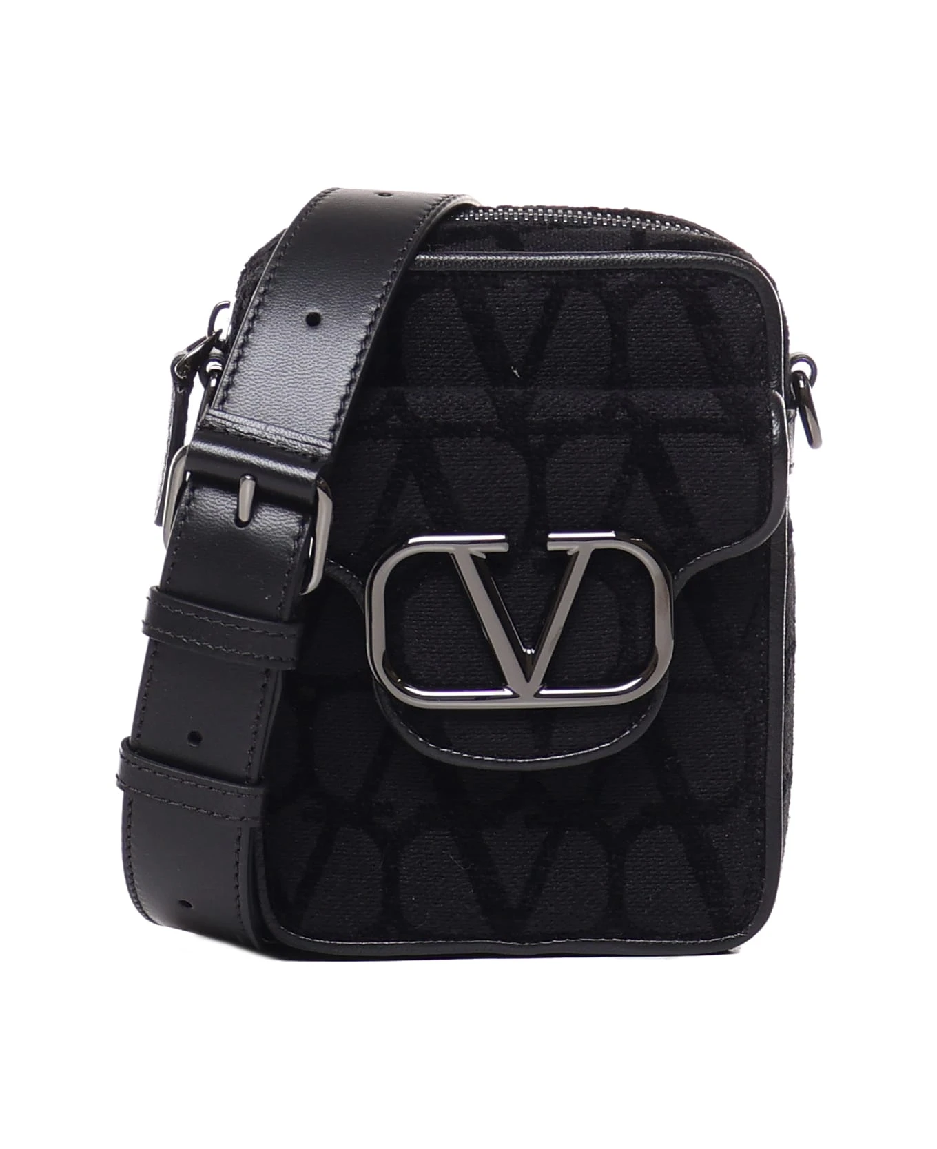 Valentino Garavani Mini Locò Shoulder Bag In Toile Iconographe 2 Valentino Garavani Mini Locò Shoulder Bag In Toile Iconographe - Image 2