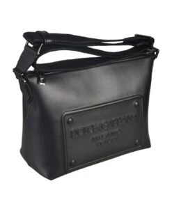 Dolce & Gabbana Logo Embossed Top Zip Crossbody Bag -Volk Clothing Sales 2abe08a47bbfaa3f7570df3524538bfd