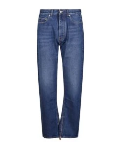 Off-White Arrow Tab Zip Det Skate Jeans