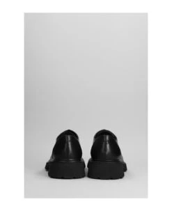 Neil Barrett Lace Up Shoes In Black Leather -Volk Clothing Sales 2b44a9b4e8be0e4f8d0c699f926803d3