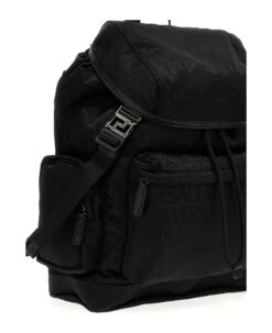 Versace Jacquard Logo Backpack -Volk Clothing Sales 2bea43c8598e643ac279c4844d814a7c