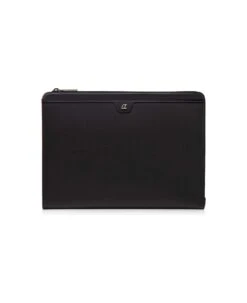 Christian Louboutin For Rui Document Holder In Grained Leather