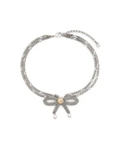 DSQUARED2 Metal Strass Choker