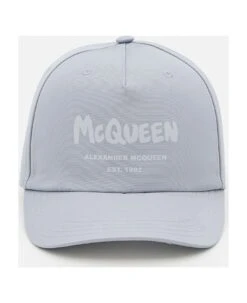 Alexander McQueen Hat Tonal Graffiti B