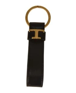 Tod's T Plaque Keyring