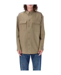 Off-White Emb Drill Overshirt
