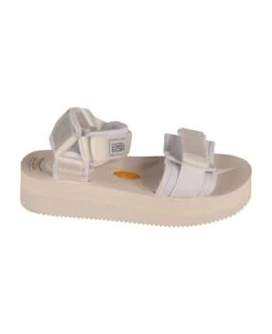 Suicoke Ankle Strap Logo Patched Sandals