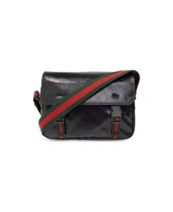 Gucci Monogrammed Buckle Detailed Shoulder Bag