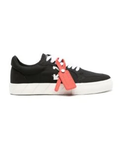 Off-White Low Vulcanized Canvas White Black