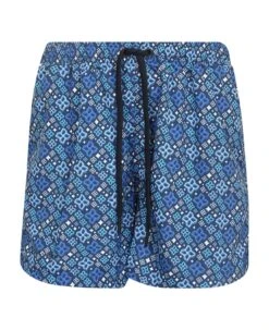 Pattern-print Swim Shorts