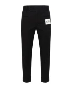 Dolce & Gabbana Re-edition Label Stretch Drill Pants