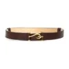 Brown Leather Comporta Belt