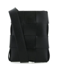 Bottega Veneta Interwoven Leather Phone Case