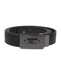 Michael Kors Empire Reversible Plaque Belt