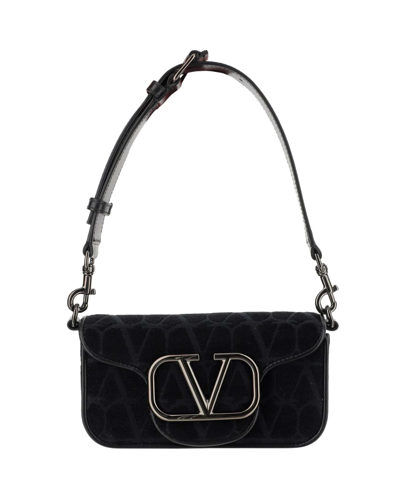 Valentino Garavani Mini Locò Toile Iconographe Shoulder Bag 1 Valentino Garavani Mini Locò Toile Iconographe Shoulder Bag