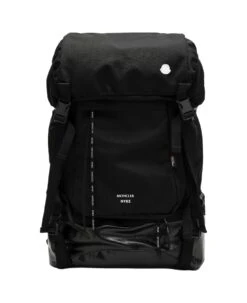 Black Backpack In Technical Fabric