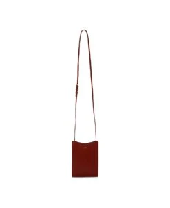 A.P.C. Jamie Bag In Brown Leather