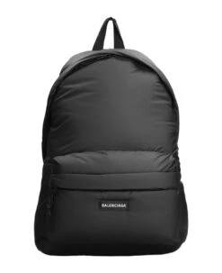 Balenciaga Explorer Backpack In Black Polyamide