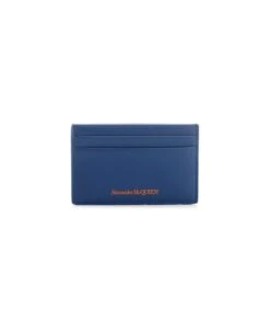 Alexander McQueen Blue Card Holder