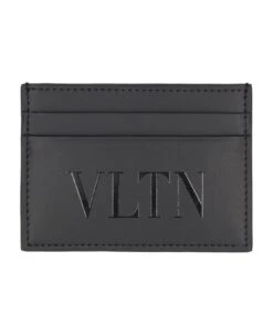 Valentino Garavani Gravani - Leather Card Holder