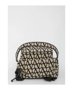 Valentino Garavani Toile Iconographe Backpack -Volk Clothing Sales 3ce3aa80afc0da46a0ecae1510453c00