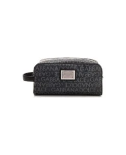 Dolce & Gabbana Toiletry Bag With All-over Logo