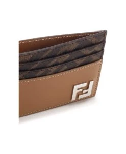 FENDI 'ff Squared' Card Holder -Volk Clothing Sales 407dfca46705e7efb7a91ba2c97b07e1