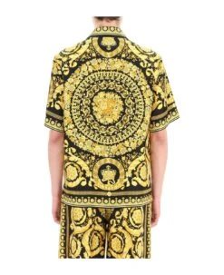 Versace Barocco Print Silk Shirt -Volk Clothing Sales 40952938375cb08242c06a97065bc975