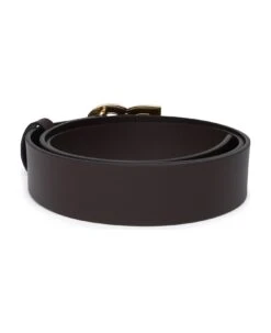 Dolce & Gabbana Brown Leather Belt -Volk Clothing Sales 4131bb6f4b6c229fedd69646df48c3ca