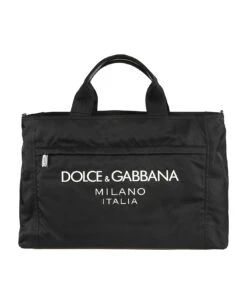 Dolce & Gabbana Logo Messenger Tote