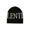 Valentino Garavani Logo Intarsia Beanie