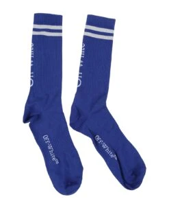 Off-White Stripes Big Logo Long Socks