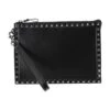 Valentino Garavani Rockstud Leather Clutch Bag