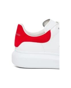 Alexander Mcqueen Man's Oversize White Leather And Red Heel Sneakers 7 Alexander Mcqueen Man's Oversize White Leather And Red Heel Sneakers -Volk Clothing Sales 469a20fdab835f3633ed498c8808a6e2