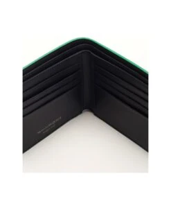 Alexander McQueen Green Bi-fold Wallet -Volk Clothing Sales 476f83eb76ab53aa40d7e6572a052666