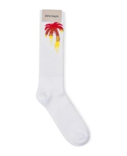 Palm Angels Gradient Palm Socks