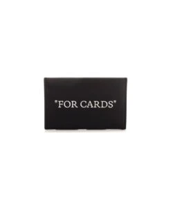Off-White "for Cards" Card Holder -Volk Clothing Sales 4b4a695f6db636567b08b07d5535abfe