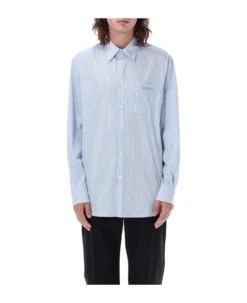 Valentino Garavani Long Sleeved Stripe Shirt