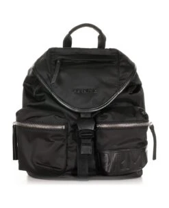 Premiata Lyn Black Double Pocket Backpack