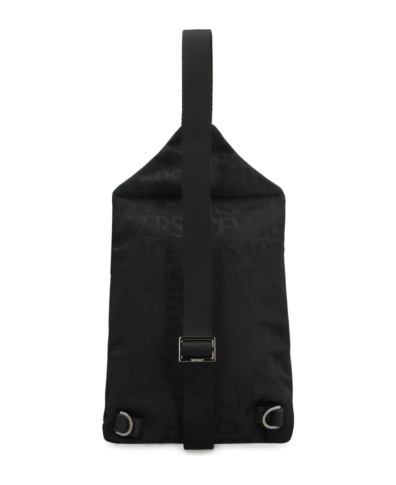 Versace Technical Fabric Backpack With Logo 3 Versace Technical Fabric Backpack With Logo - Image 3
