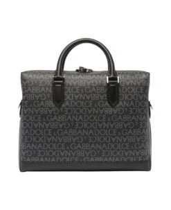 Dolce & Gabbana All Over Logo Briefcase -Volk Clothing Sales 4e68792a586e07334fee5e2bf2f861d0