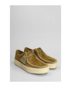Clarks Wallabee Cup Lace Up Shoes In Leather Color Velvet -Volk Clothing Sales 4f1d46370cd5ca3dd229f1e599992515