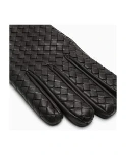Bottega Veneta Brown Woven Leather Gloves -Volk Clothing Sales 516353d85e58c9a79292767505fb0cdd