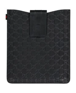 Gucci Ipad Leather Logo Cover