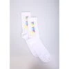 Multicolor Logo Socks