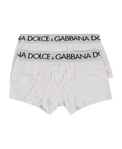 Dolce & Gabbana Bi-pack Underwear Boxer Shorts