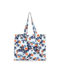 A.P.C. Floral Logo Printed Tote Bag