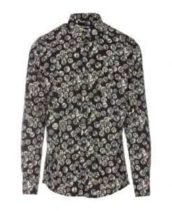 Dolce & Gabbana Coint Print Martini Shirt