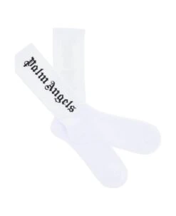 Palm Angels Vertical Logo Socks -Volk Clothing Sales 54c209e86ab778eb17e669dc86539067